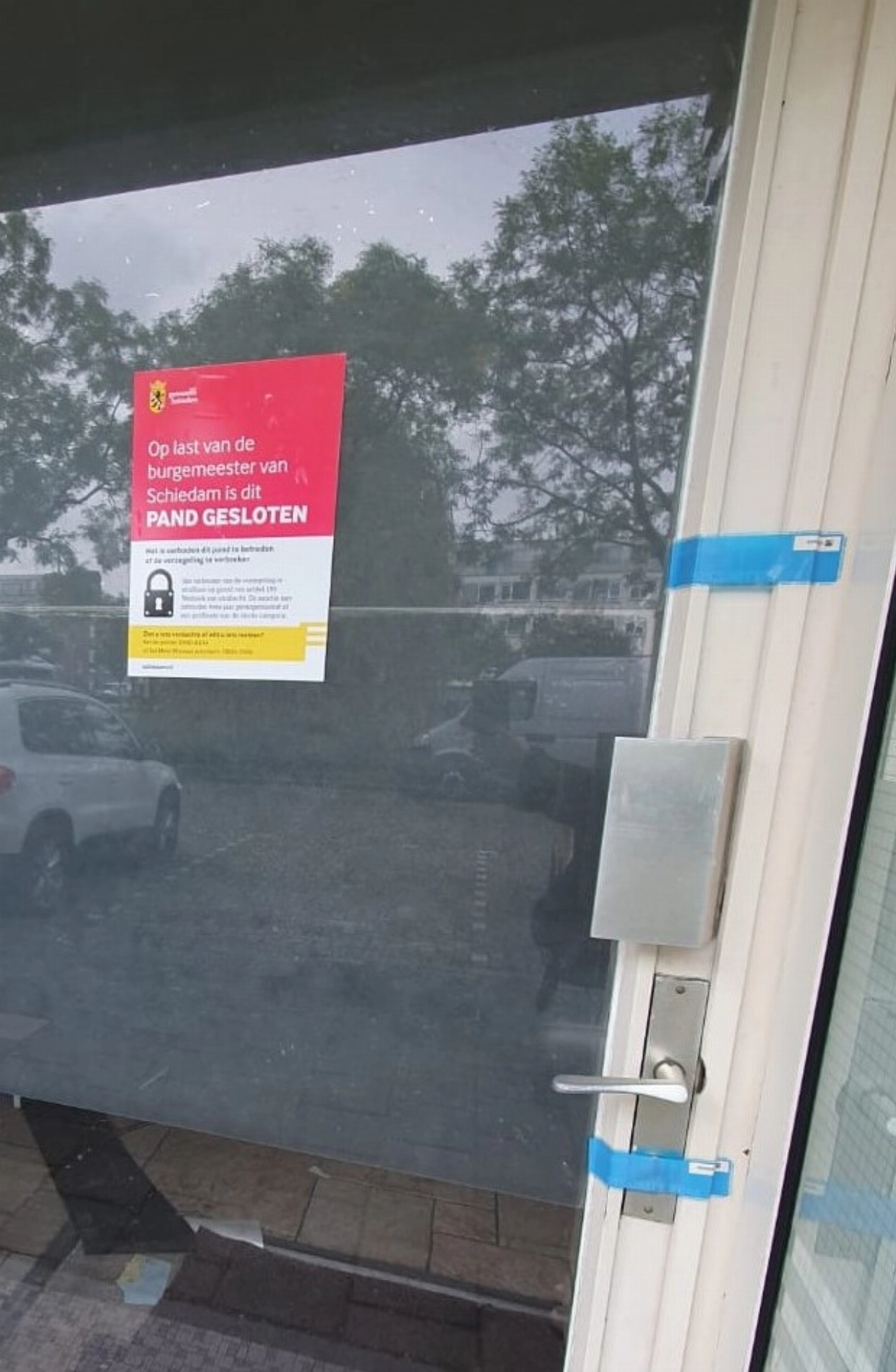 Spoedsluiting kapperszaak op bevel burgemeester